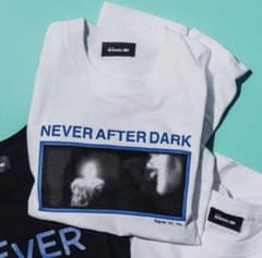 never after dark Mサイズ Tシャツ白 賀来賢人 beams - メルカリ