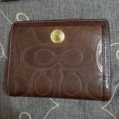 COACH 二つ折り財布 ブラウンのサムネイル