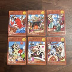 ONE PIECE ビジュアルアドベンチャー バギー一味 6枚セット - メルカリ