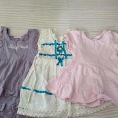 Shirley Temple ワンピース 3点セット 90サイズのサムネイル