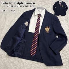 【未使用級】ポロラルフローレン　カレッジ　リネン　ブレザー　現行　完売品　40S 未使用級】ポロラルフローレン カレッジ リネン ブレザー 現行 完売品