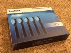 Teeteck 電動歯ブラシの替えブラシ 5本のサムネイル