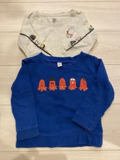 お寿司柄ロンTとお弁当トレーナー2点セットのサムネイル