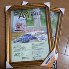 【GOLF様専用】A4額縁　軽量　スタンド付き 2個セットのサムネイル