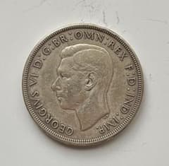 1937年 オーストラリア 1クラウン硬貨 C837 1937年 1クラウン銀貨 オーストラリア - メルカリ