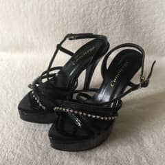 黒ピンヒール♡サンダルのサムネイル