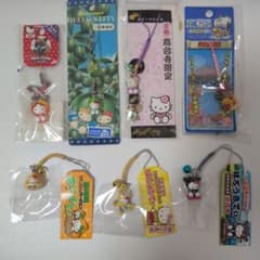 新品未使用】ご当地キティストラップ6点セット*おまけ付き - メルカリ