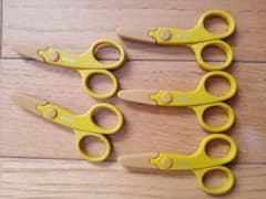 セラミック製　ハサミ　ミニ　5本セット