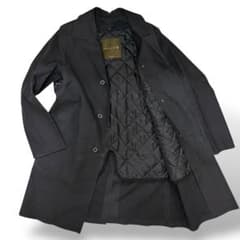 マッキントッシュ ステンカラーコート キルティングライナー　ネイビー　40サイズ マッキントッシュ ステンカラーコート キルティングライナー ネイビー