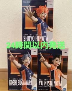 ハイキュー!! フィギュア 一本ナイッサー日向翔陽•西谷 夕•菅原孝支3種