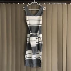 ニットワンピース　ノースリーブのサムネイル