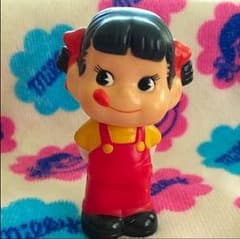 昭和レトロ 不二家 ペコちゃん 人形 マスコットのサムネイル