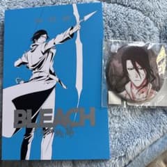 BLEACH千年血戦篇 缶バッジ 朽木白哉 ブリーチ 石田雨竜 ポストカード