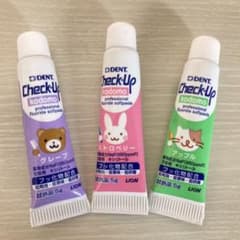 チェックアップ子ども用 歯磨き粉 試供品のサムネイル