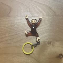 おさるのジョージ キーホルダー めじるしのサムネイル
