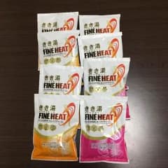 きき湯 FINE HEAT 2種×4袋のサムネイル