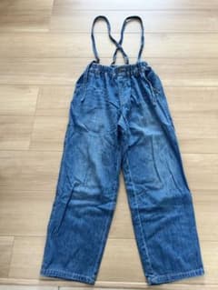 リオ　キッズデニム　サスペンダー付き　150のサムネイル
