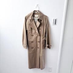 【未使用に近い】美品 BEAMS ビームス レディース トレンチコート Mサイズ