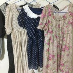 激安 ワンピース4枚セットのサムネイル