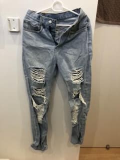 Levi'sダメージジーンズのサムネイル