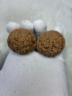 繡球獅子頭】文玩核桃 40mm 遊ぶクルミ 遊ぶ胡桃2xq344 - メルカリ