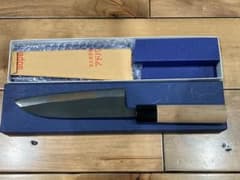 飯塚 重房作 三徳型菜切包丁 黒打 飯塚 重房作 三徳型菜切包丁 黒打 - メルカリ