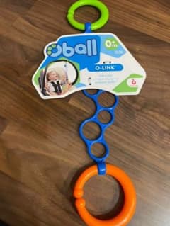 【新品タグ付】Oball オーリンク　ストラップ　ブルー　オーボールのサムネイル