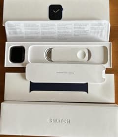 美品！！Apple Watch series6 ブルー 44mm GPSモデルのサムネイル