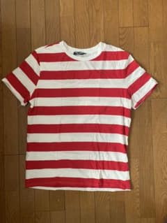 【良品】赤白ボーダーTシャツのサムネイル