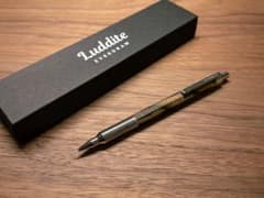 ラダイト エバードロー 黒柿 Luddite EVERDRAW 木軸ペン 即日出荷対応】シャーペン 0.5mm ラダイト Luddite EVER DRAW