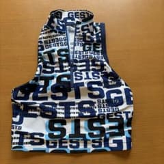 gestsハイネック 青黒ロゴのサムネイル