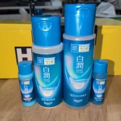 肌ラボ白潤化粧水+乳液＆ミニボトル付きのサムネイル