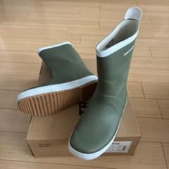 美品TRETORN(トレトン) レインブーツ ライトグリーン(UK8(27cm)
