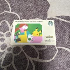 【PIN削り無】スターバックスカード　ポケモンコラボのサムネイル