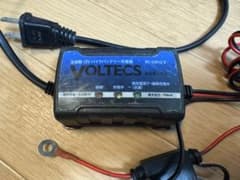 全自動12vバイクバッテリー充電器のサムネイル