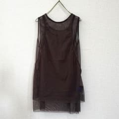jens 未使用 イェンス LAYER TANKTOP タンクトップ ブラウン jens 未使用 イェンス LAYER TANKTOP タンクトップ ブラウン - メルカリ