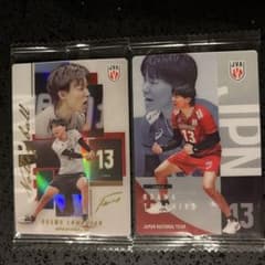 小川智大 ウエハース カード 2枚セット 男子バレー 日本代表のサムネイル