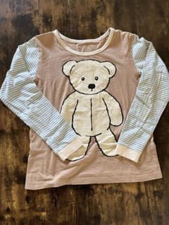 子供用パジャマ【クマ長袖】のサムネイル