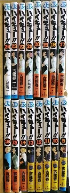 ハイキュー!! 9〜24 即購入可のサムネイル