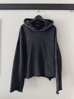 ZARA ウォッシュド加工 クロップドパーカーのサムネイル