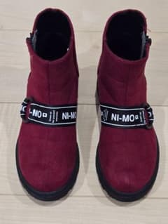 NI-MO ワインレッド ブーツ 21.0cm　子供用ブーツのサムネイル