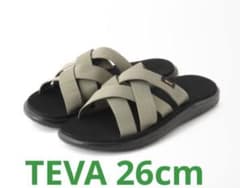 Teva 테바 크로스 스트랩 샌들 보야 슬라이드 26.0cm