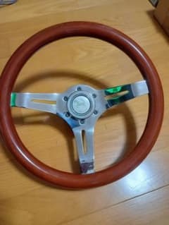 くすんだ汚いウッドハンドル 直径32.5のサムネイル