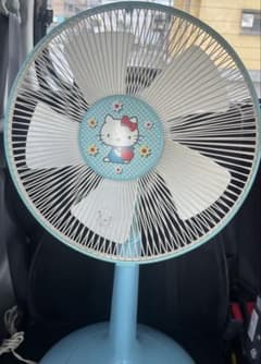 ハローキティ 扇風機 水色 2003年製 激レア - メルカリ