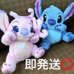 ディズニー スティッチ エンジェル ひょこぴょこぬいぐるみ 2体　2点セット