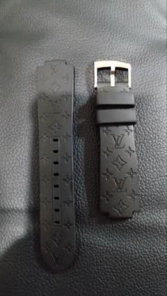 VUITTON タンブール ラバー 純正ベルト 21mm メンズ R15614 VUITTON タンブール ラバー 純正ベルト 21mm メンズ R15614 | Mercari