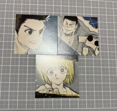 HUNTER×HUNTER　スクエアステッカー　ジン　フランクリン　クラピカのサムネイル