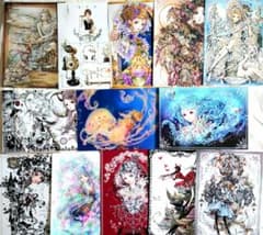 艶漢の【尚月地様】1997〰️2010年頃の同人便箋コレクションB68枚