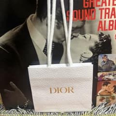 DIOR ショップ袋 ミニサイズ ホワイトのサムネイル