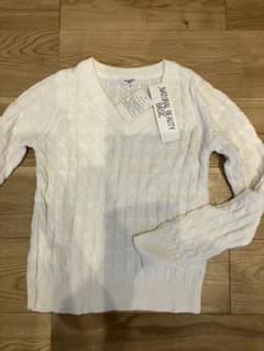 NATURAL BEAUTY BASIC  ニット白のサムネイル